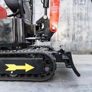 Mini-excavatrice compacte de 1,2 tonne pour espaces restreints, rotation zéro, puissante pour le creusement et le levage, idéale pour les projets d'aménagement paysager - Product Image 5