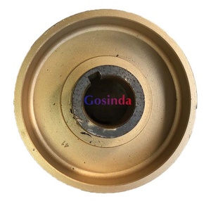 Polea de Correa de Cigüeñal de 3 Ranuras Marca NO <span class=keywords><strong>41</strong></span> Compatible con Motor Diésel 4BG1 Excavadora de Orugas ZAX120 Maquinaria de Construcción - Product Image 5
