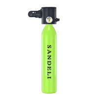Nouvelle conception 2025 Smaco, mini-bouteille de plongée professionnelle étanche en ABS de 0,5 L pour l'extérieur, avec masque, toutes saisons