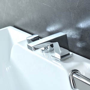 Moderna Bañera de Hidromasaje Rectangular de Acrílico Ecológica para una Persona, Duradera, para Interiores, con Jets, <span class=keywords><strong>Spa</strong></span> de Relajación - Product Image 6