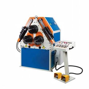 Cintreuse hydraulique électrique automatique pour barres de petite section en alliage, utilisée dans les industries de la construction, état d'occasion, moteur et roulement principaux - Product Image 4