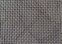 Maille métallique noire en acier inoxydable 316 durable, tissée à plat, pour tamis vibrant industriel robuste
