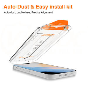 <span class=keywords><strong>Protection</strong></span> d'écran en verre trempé HD pour Samsung Galaxy S26 Ultra S25 S24 Plus, sans bulles, installation facile, applicateur anti-poussière automatique - Product Image 6