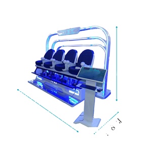 Casque blanc classique 9D <span class=keywords><strong>VR</strong></span> pour les parcs d'aventure commerciaux d'intérieur d'amusement Kids <span class=keywords><strong>Cafe</strong></span> Fantasy Projection 3D Social <span class=keywords><strong>VR</strong></span> Theaters - Product Image 1