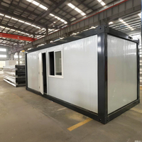 Maison conteneur modulaire démontable à bon prix, modules de maisonnette préfabriquée démontable