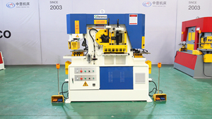 Punzonadora Hidráulica CNC para Chapa Metálica Daramco Serie Q35Y-16, 600kN de Fuerza, Motor de Marca Reconocida, Alta Calidad, Nuevo Lanzamiento - Product Image 2