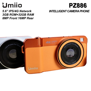 <span class=keywords><strong>โทรศัพท์</strong></span>มือถือย้อนยุค Umiio PZ886 รุ่นใหม่ล่าสุด บันทึกวิดีโอ 4K หน้าจอเจาะรู 5.3 นิ้ว ความจุ 3GB+32GB กล้อง 8MP+13MP ระบบปฏิบัติการ Android10 สมาร์ทโฟน 4G - Product Image 1