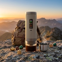 Machine à café expresso portable électrique personnalisée 20 bars avec café moulu et capsules NS pour voyage, camping, maison, USB C