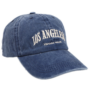 Gorra de Béisbol Vintage de Los Ángeles, 100% Algodón, Unisex, Lavada, Bordada, para Exteriores, Protección Solar - Product Image 5