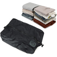 Bolsas de Almacenamiento Herméticas para Viaje, Bolsa de Compresión al Vacío Inflable Impermeable para Equipaje y Maletas