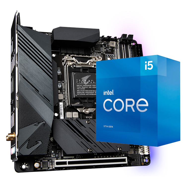 Motherboard Gigabyte B560i GIGABYTE B560I AORUS、i5 11600kf ,16GB