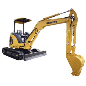 รถขุดมือสองญี่ปุ่น Komatsu PC35Mr ขนาด 3.5 ตัน รถขุดขนาดเล็ก Komatsu PC35 พร้อมหัวเจาะแบบมีหัวหนีบและหัวเบรกเกอร์ - Product Image 6