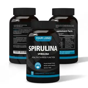Tablet Spirulina akuarium suplemen makanan kesehatan penurun berat badan tablet spirulina