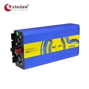 Inverter portatile ad alta frequenza per caricabatterie portatile per auto inverter da 1000w inverter a onda sinusoidale pura da cc a ca.