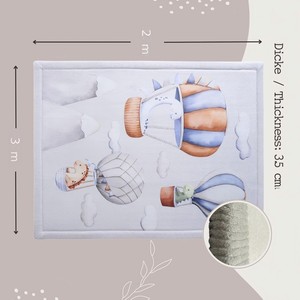 2026 phòng trẻ em nhung san hô sang trọng Bộ nhớ bọt Thảm <span class=keywords><strong>Tatami</strong></span> chơi Mat bò mềm cảm ứng máy in kỹ thuật số Sản xuất nhà máy - Product Image 6