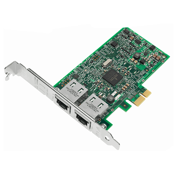 BCM95720A2003AC 1Gbps Gigabit Ethernet Adapter PCIe 2.0 X1 Interface Dual Port RJ-45 BCM5720 Network Adapter Card