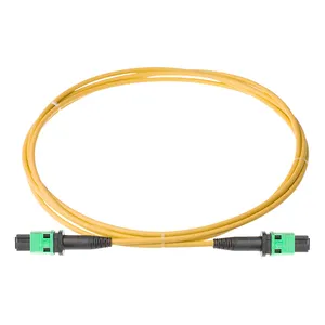 MPO MPO Cable 16core OM4 TRUCK CABLE Multimode Fiber Optic Cable Manufacturer Low Insertion Loss PushPull Optic Fiber Patch Cord