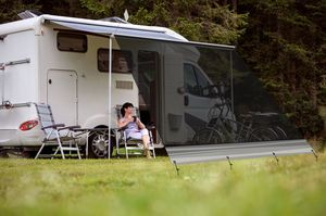 RV Remorque Camping Véhicule Côté Pare-Soleil <span class=keywords><strong>Rideau</strong></span> - Product Image 4