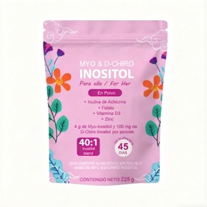 Mezcla de Mioinositol y D-Chiroinositol 40:1 en Polvo para Mujeres con Folato, Vitamina D3, Zinc e Inulina, Suplemento Dietético de Mioinositol - Product Image 1