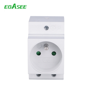 AC la UE francés alemán australiano hembra en carril Din Modular socket - Product Image 5