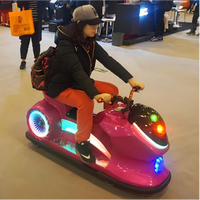 Voiture électrique pour enfants de style moto avec moteur sans balais 350W, batterie 20Ah*2 et carrosserie en fibre de verre pour parcs d'attractions