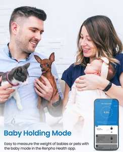 हॉट बिमी स्केल बॉडी फैट विश्लेषक एलसीडी डिस्प्ले 180 किलोग्राम क्षमता स्मार्ट डिजिटल स्केल वसा मापने वाले बाथरूम वजन - Product Image 5