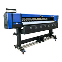 Nouvelle grande imprimante à jet d'encre éco-solvant économique de 1.8m automatique d'usine AYF avec tête d'impression XP600 pour l'impression de papier peint