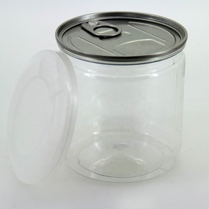 Cấp Thực Phẩm Rõ Ràng Tùy Chỉnh Nhựa Chum PET <span class=keywords><strong>Container</strong></span> Với Dễ Dàng Mở Nắp - Product Image 3