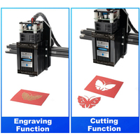 Graveur Laser pour métaux, Machine de marquage à grande vitesse, en aluminium et acier inoxydable, 10W, 125*245MM, pouces