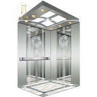 Ascenseur sans machine pour passagers |   Ascenseur MRL à économie d'énergie pour bâtiments modernes