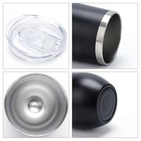 Vaso Termo de Acero Inoxidable de Doble Pared con Aislamiento al Vacío de 12 oz para Sublimación, Venta al por Mayor