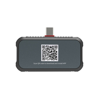 Caméra thermique infrarouge haute résolution Hti Ht-203u, caméra thermique infrarouge pour téléphone portable, caméra thermique intelligente Android