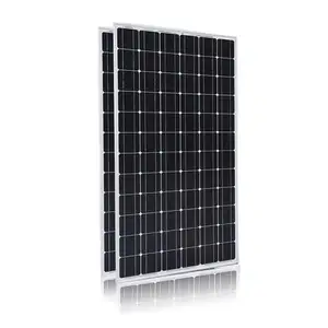 Modul Panel Surya Kualitas Tinggi 50W 80W 100W 200W 250W 500W dengan Panel Monokristalin Modul Tenaga Surya TUV CE