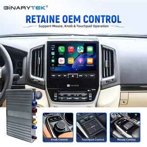 กล่องมัลติมีเดียสำหรับ Toyota Land Cruiser 200 2016-2021 YouTube 8 + 128G Android CarPlay <span class=keywords><strong>Video</strong></span> Interface MODULE อัพเกรดหน้าจอ OEM - Product Image 4