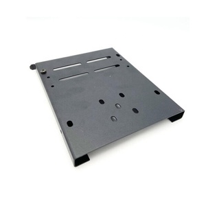 Bandeja de Rack para Servidor de Chapa Metálica Personalizada con Recubrimiento de Polvo Negro, Soporte de Montaje para Disco Duro de Acero Cortado con Láser con Orificios Ranurados - Product Image 3