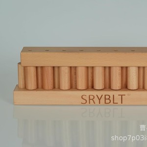 Wooden <b>Knitting</b> Tool <b>Kit</b> Solid Wood Yarn Craft Handmade Home Decor - Product Image 4