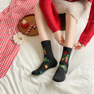 Calcetines borrosos de Navidad cálidos de invierno a bajo precio - Product Image 3