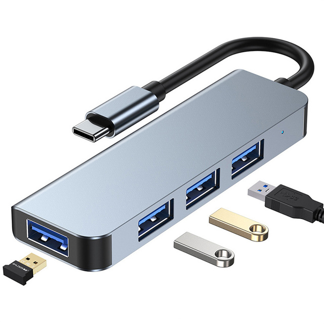USB C Hub USB 3.0 Type C Splitter Dock for MacBook iPad Samsung Dex Lenovo Laptop Accessories Mouse SSD