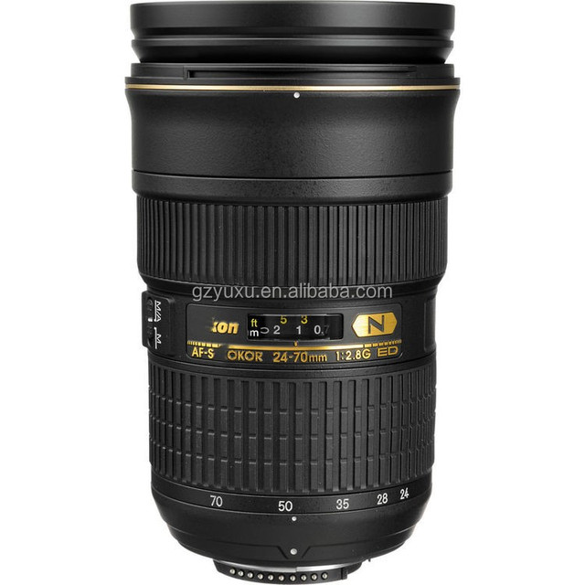 Used AF-S 24-70mm F/2.8G ED Zoom Lens Full Frame DSLR Camera Professional Photography Lens
