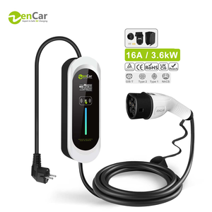 เครื่องชาร์จรถยนต์ไฟฟ้า <span class=keywords><strong>ZenCar</strong></span> Mode 2 16A 3.6kW 220V แบบพกพา EVSE Type 2 พร้อมเซ็นเซอร์วัดอุณหภูมิ 2 จุด IP66 สำหรับการชาร์จรถยนต์ไฟฟ้า รองรับ 4G - Product Image 2