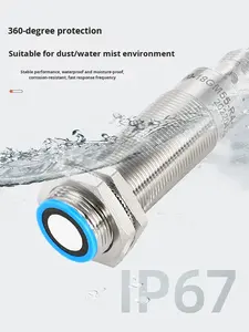 उच्च परिशुद्धता आयातित ई-प्रमाणित चिप छोटी वस्तुओं का पता लगा सकती है अल्ट्रासोनिक रेंज सेंसर स्विच 1 - 6 मीटर - Product Image 2