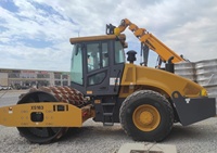 Compacteur vibrant articulé 16 tonnes XS163 à tambour en acier lisse pour le compactage des terrasses et des fondations