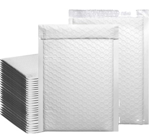 Enveloppes en <span class=keywords><strong>plastique</strong></span> personnalisées, rembourrées, <span class=keywords><strong>pour</strong></span> livraison postale, sacs de coursier, logo personnalisé, sacs d'expédition, <span class=keywords><strong>enveloppe</strong></span> à bulles, couleur blanche - Product Image 3
