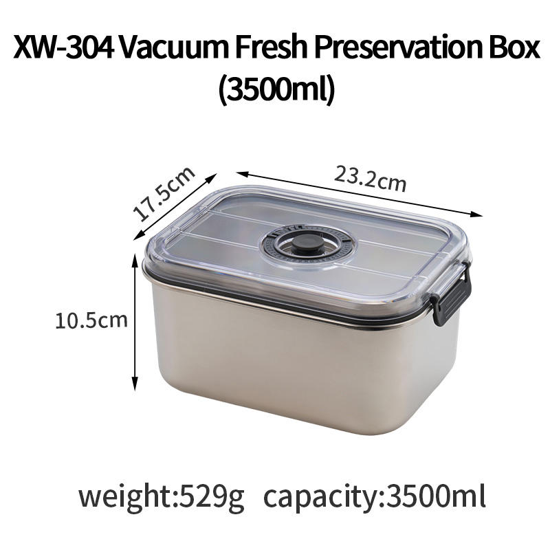 กล่องเก็บ XW-304VacuumFresh (3500มล.)