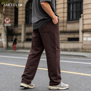 <span class=keywords><strong>Pantaloni</strong></span> da jogging pesanti da 460g "Est." <span class=keywords><strong>Pantaloni</strong></span> da Uomo Oversize Streetwear con Taglio Curvo <span class=keywords><strong>e</strong></span> Inserti, Modello From Nothing <span class=keywords><strong>Tech</strong></span> Pack Support - Product Image 4