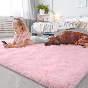 Alfombra de Pelo Largo Suave y Esponjosa de Tamaño Personalizado, Alfombra Afelpada para Sala de Estar y Dormitorio, Tapete Antideslizante para Niños - Product Image 2