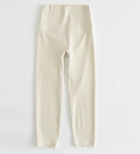 Customizable High Stretch Women High Waist Capri Yoga Leggings Multiple Colors Quick Dry <b>Supportive</b> <b>Pants</b> for Yoga Workout - Product Image 6