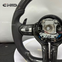 Volant de direction de haute qualité pour BMW F20 F22 F30 F32 F10 F12 E70 E71 E90 E92 E93 M3 M5 M6, nouveau volant de direction en fibre de carbone