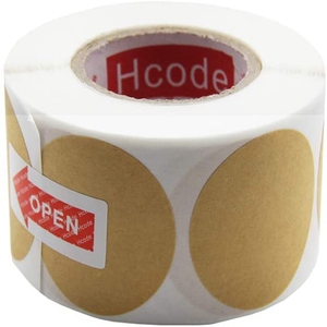 Kraft giấy nhãn dán nhãn cho nhà bếp không thấm nước bảng đen lọ gia vị thủ công có thể tháo rời nhãn cho quần áo & giày - Product Image 2