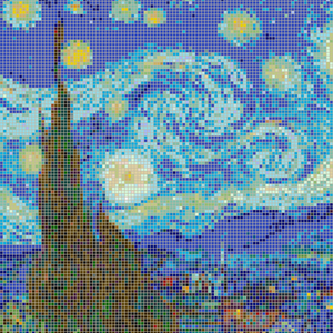 Tùy chỉnh kích thước và thiết kế nghệ thuật khảm tường gạch thủy tinh khảm nghệ thuật bức tranh tường gạch hoa cây khảm - Product Image 5